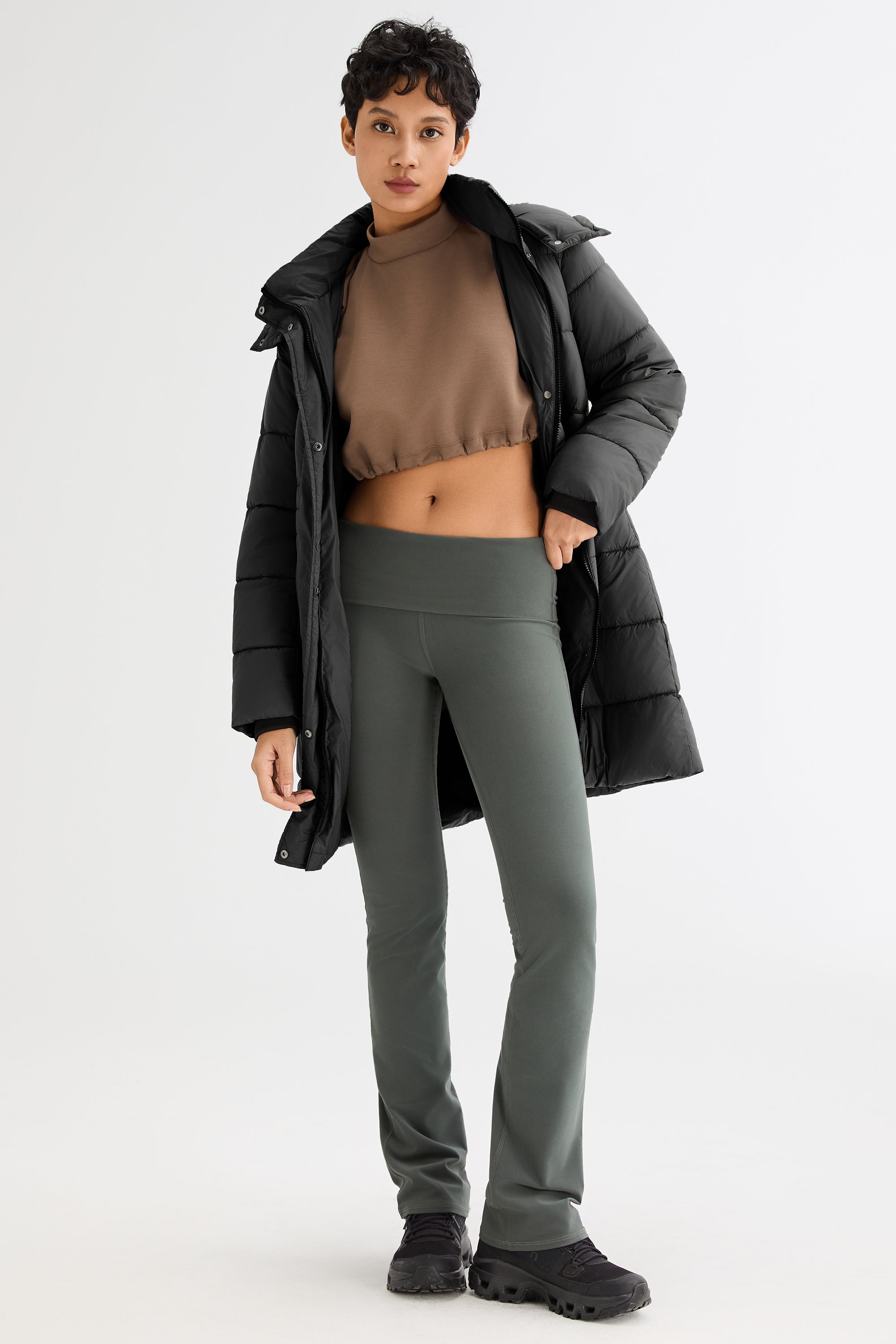 Everyday Insulated Puffer with Hood #color_black