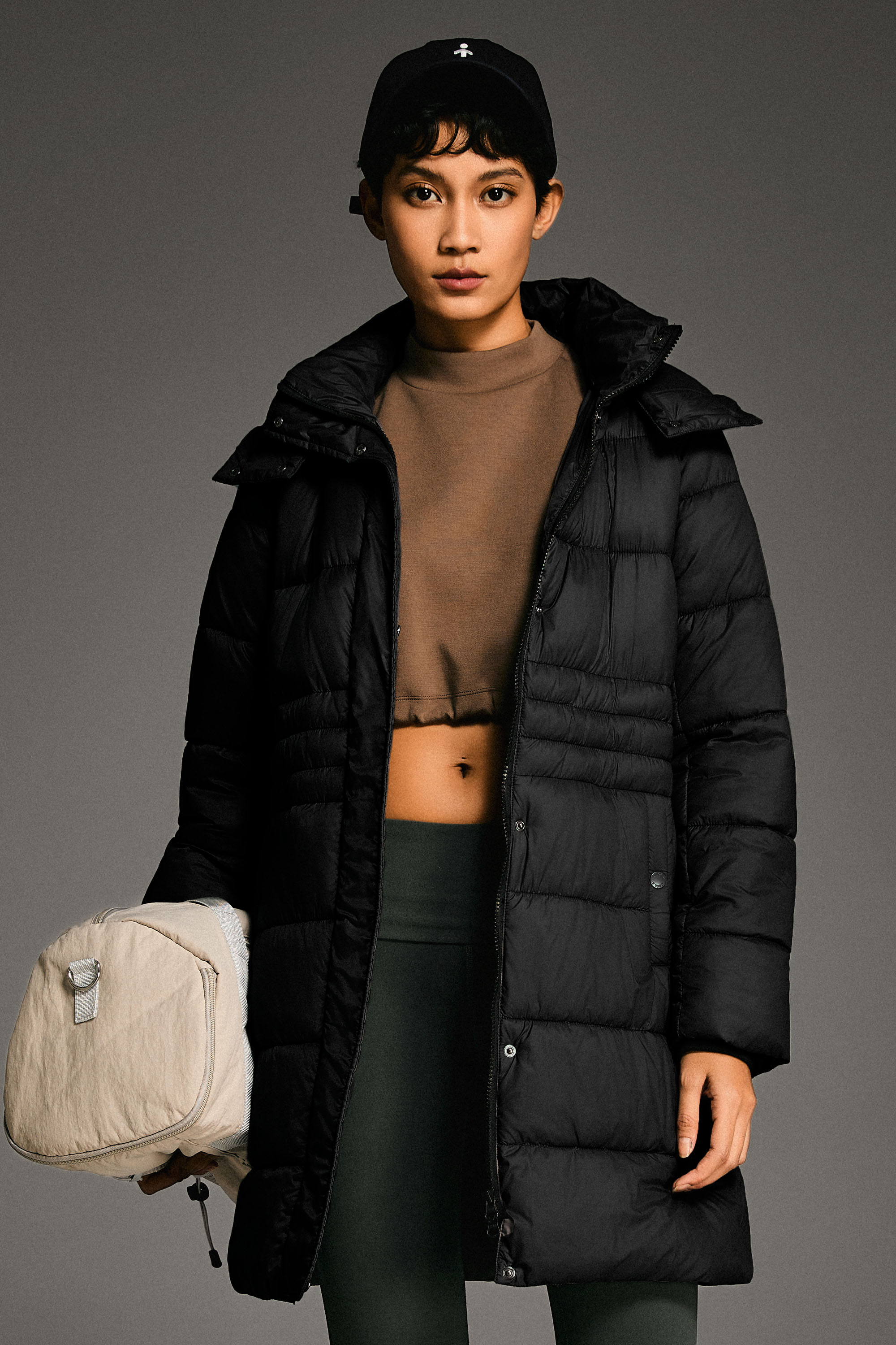 Everyday Insulated Puffer with Hood #color_black