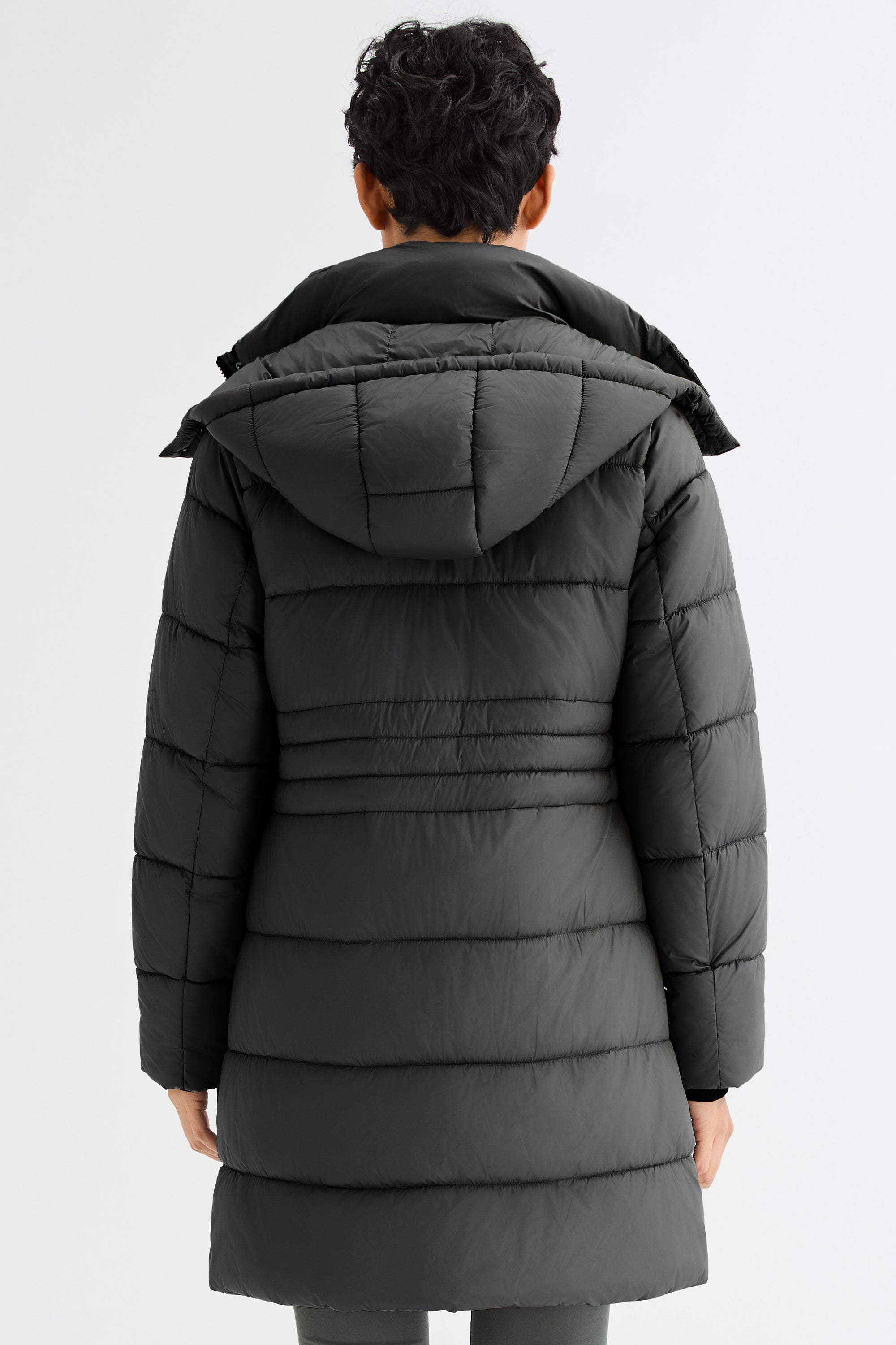 Everyday Insulated Puffer with Hood #color_black