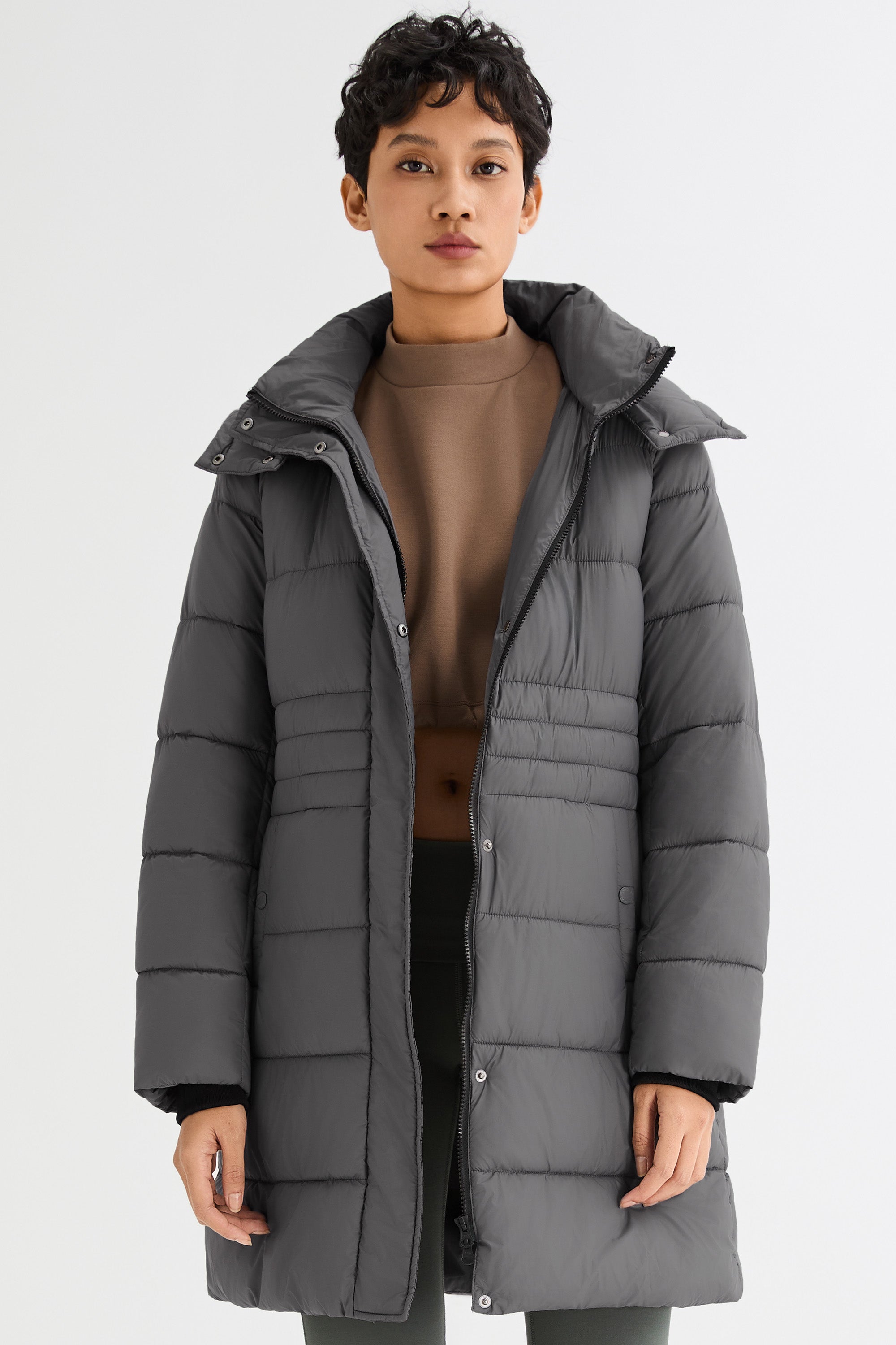 Everyday Insulated Puffer with Hood #color_gray