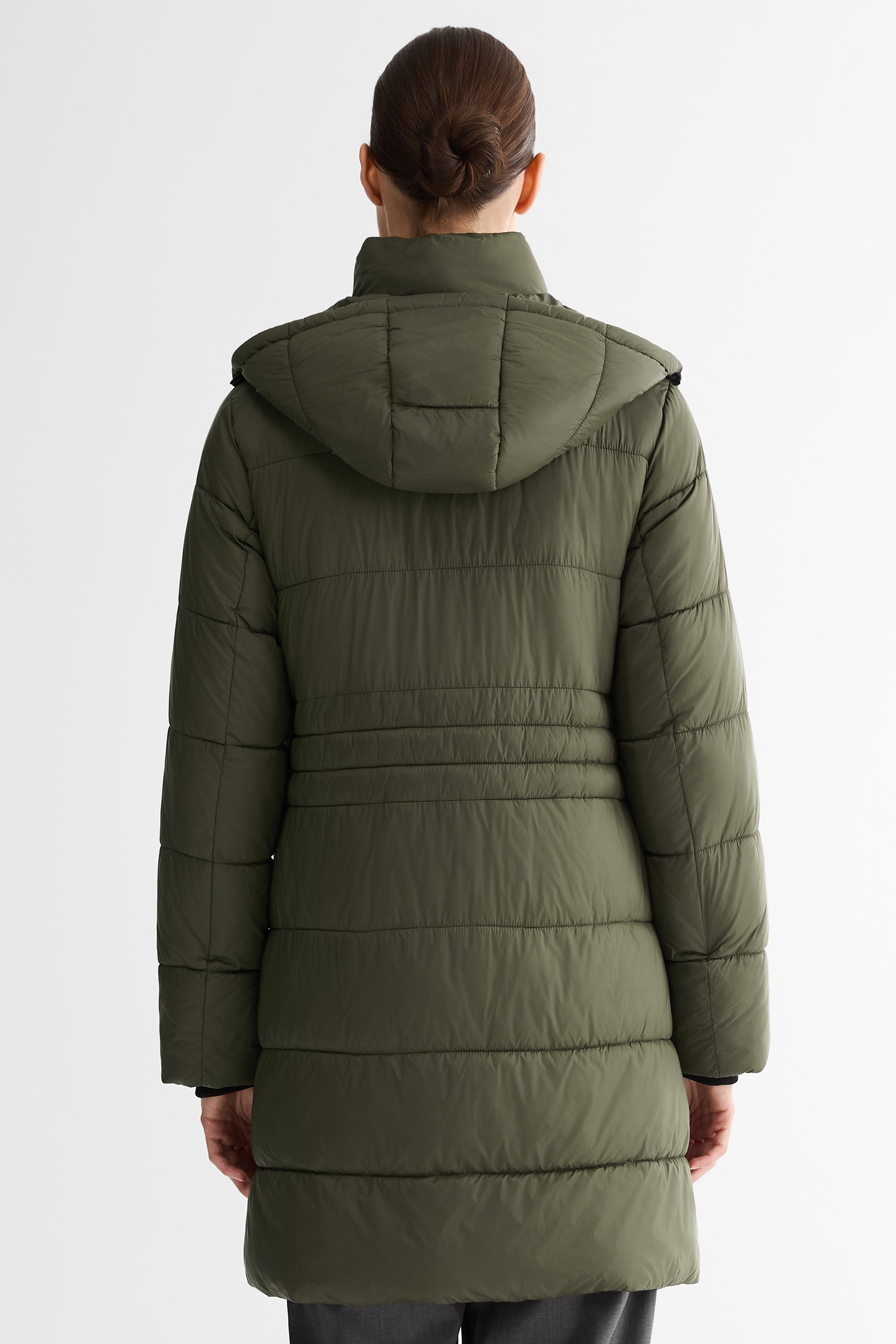 Everyday Insulated Puffer with Hood #color_olive
