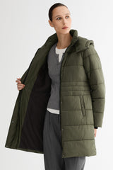 Everyday Insulated Puffer with Hood #color_olive