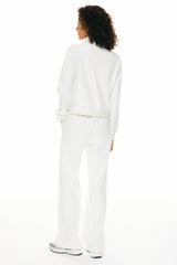 Fleece Lightweight Jacket - Orolay, #color_White
