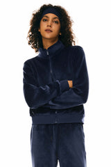 Fleece Lightweight Jacket - Orolay, #color_Blueprint