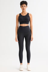 FlexSeam™ High-Waisted Timeless 7/8 Leggings #color_black