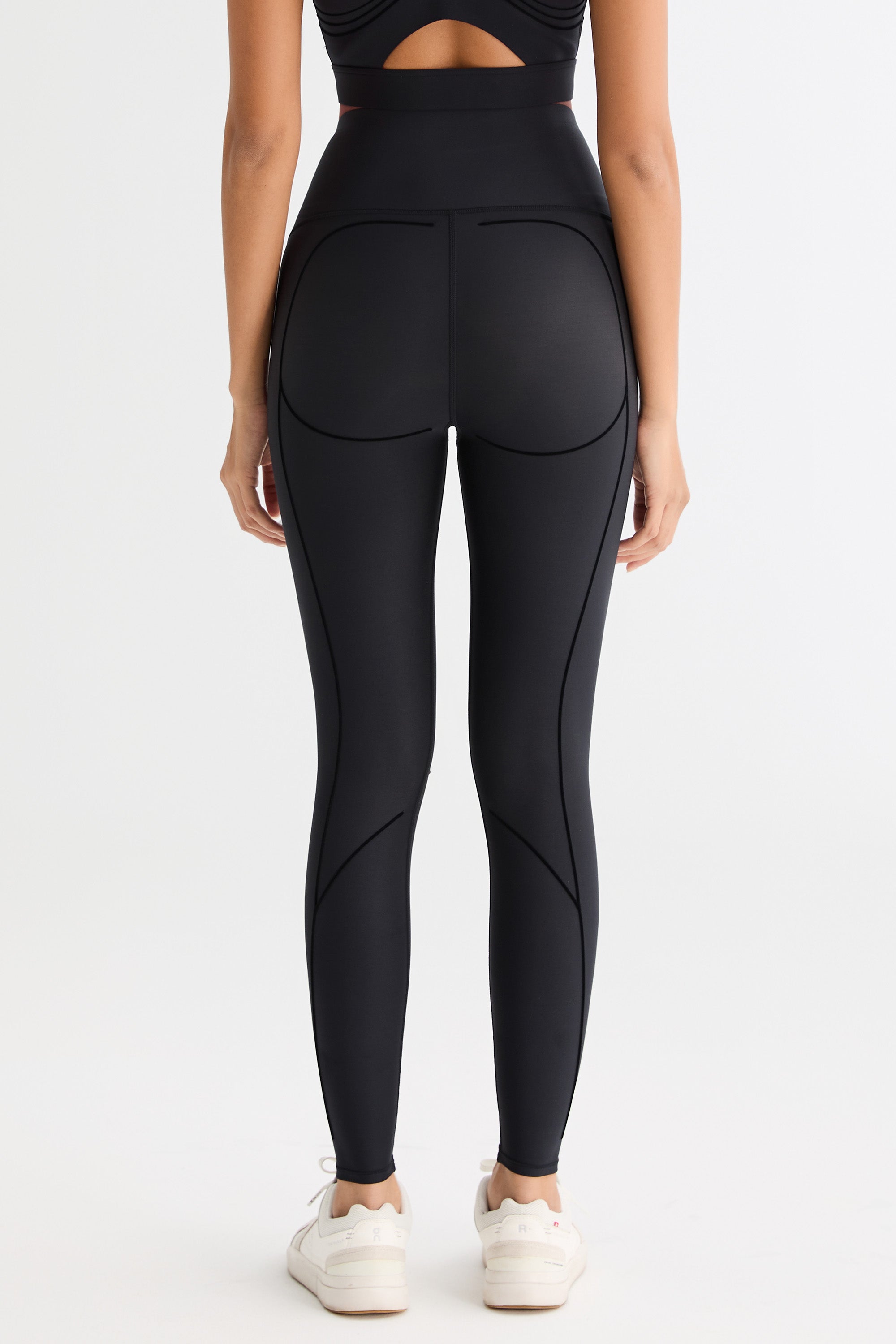 FlexSeam™ High-Waisted Timeless Full Length Leggings #color_black