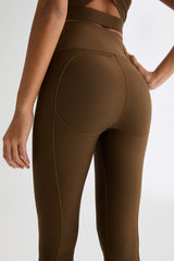FlexSeam™ High-Waisted Timeless Full Length Leggings #color_brown