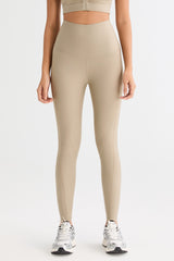 FlexSeam™ High-Waisted Timeless Full Length Leggings #color_khaki