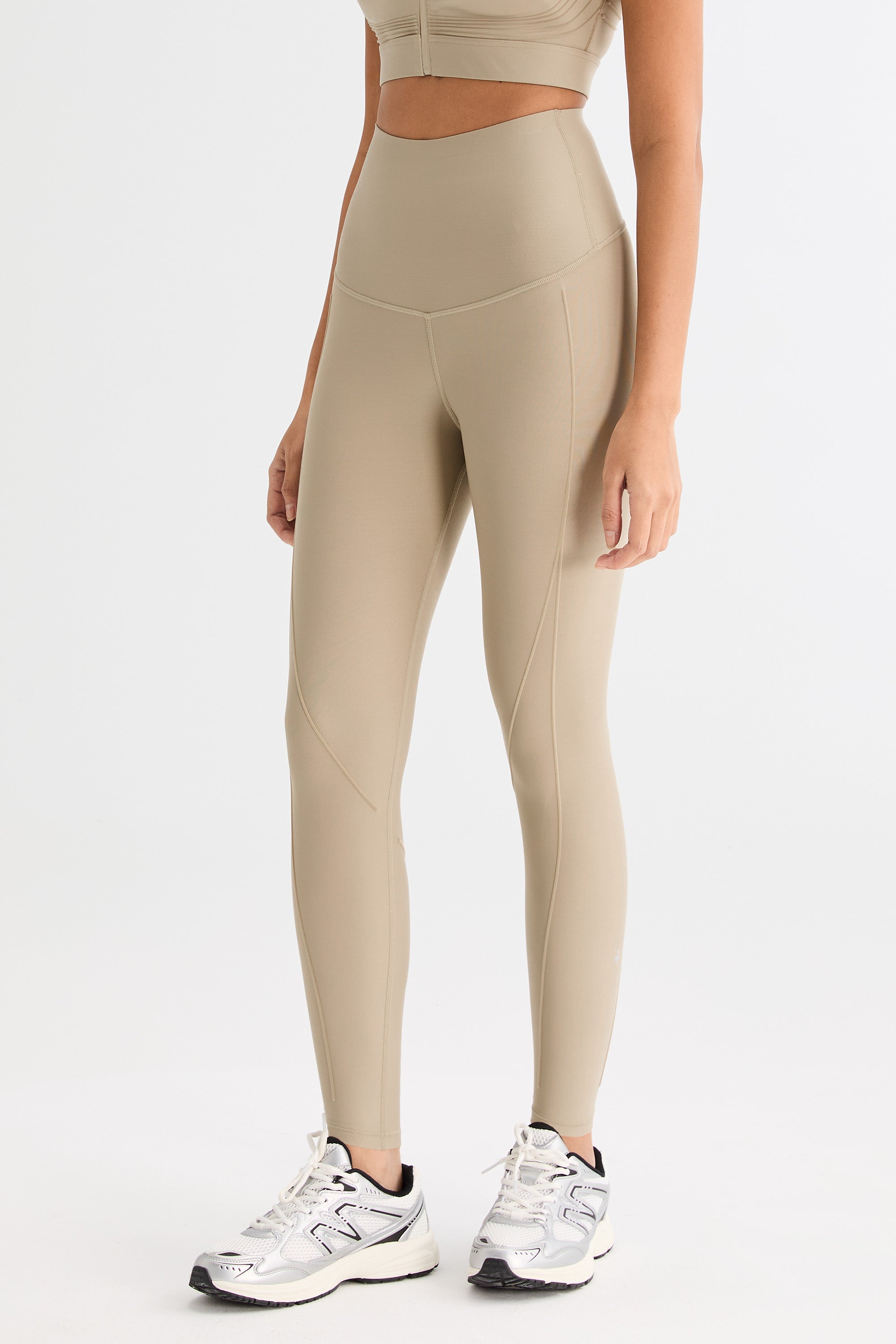 FlexSeam™ High-Waisted Timeless Full Length Leggings #color_khaki