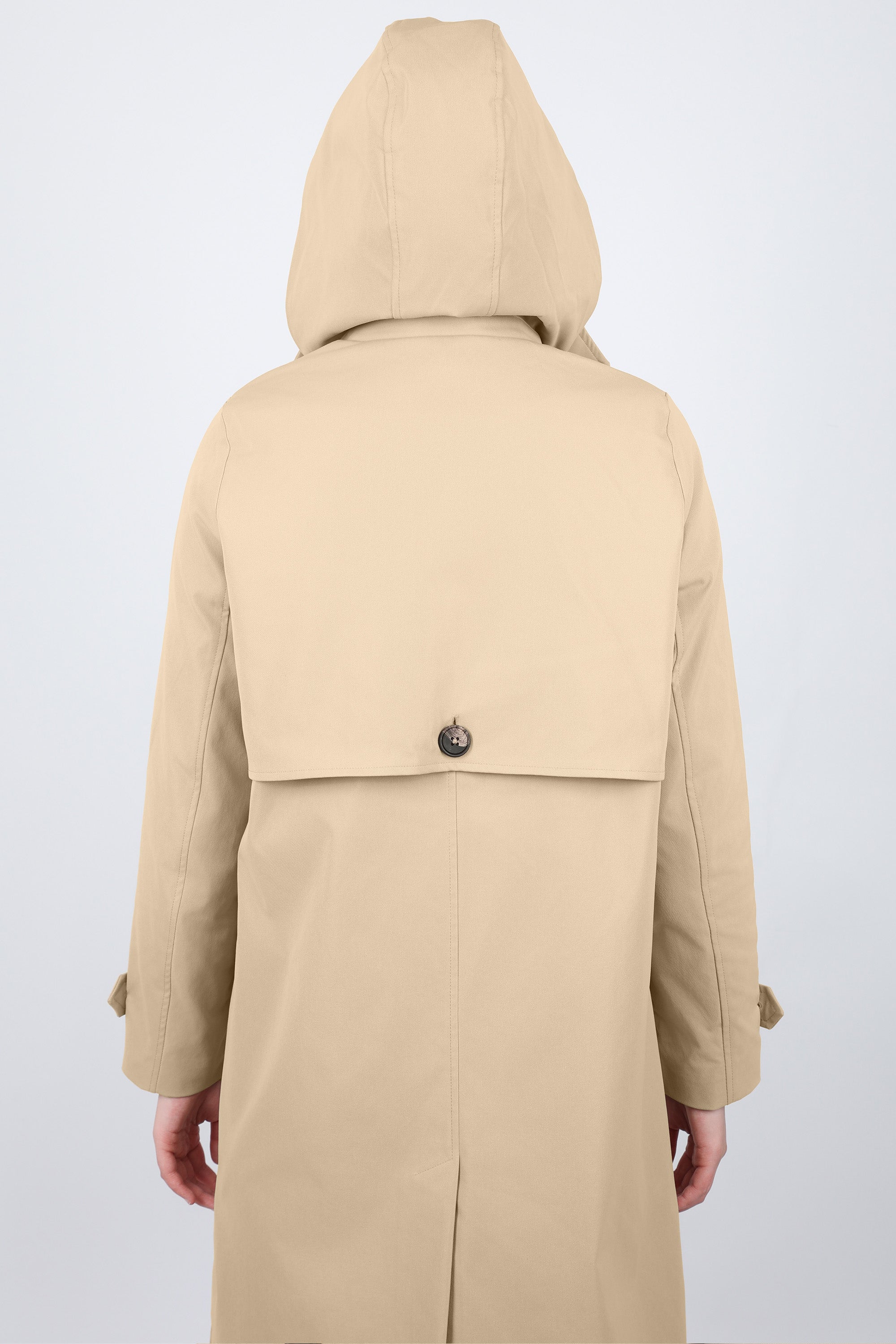 Single-Breasted Trench from Orolay - #color_Frosted Almond