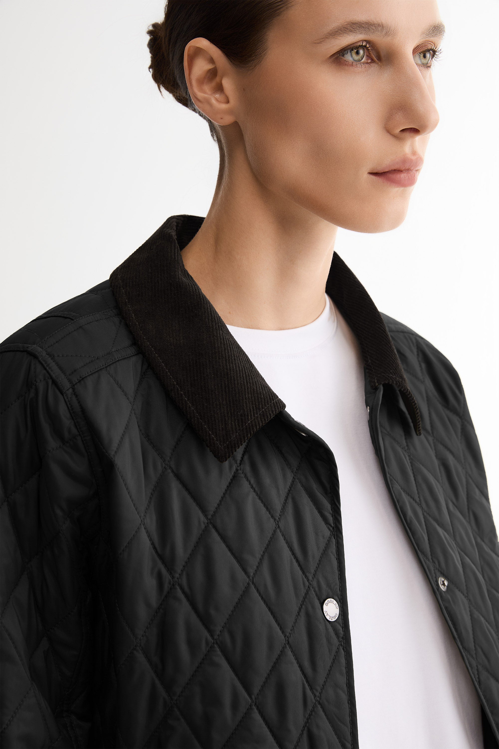 Lightweight Heritage Quilted Jacket #color_black