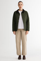 Lightweight Heritage Quilted Jacket #color_green