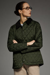 Lightweight Heritage Quilted Jacket #color_green