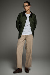Lightweight Heritage Quilted Jacket #color_green