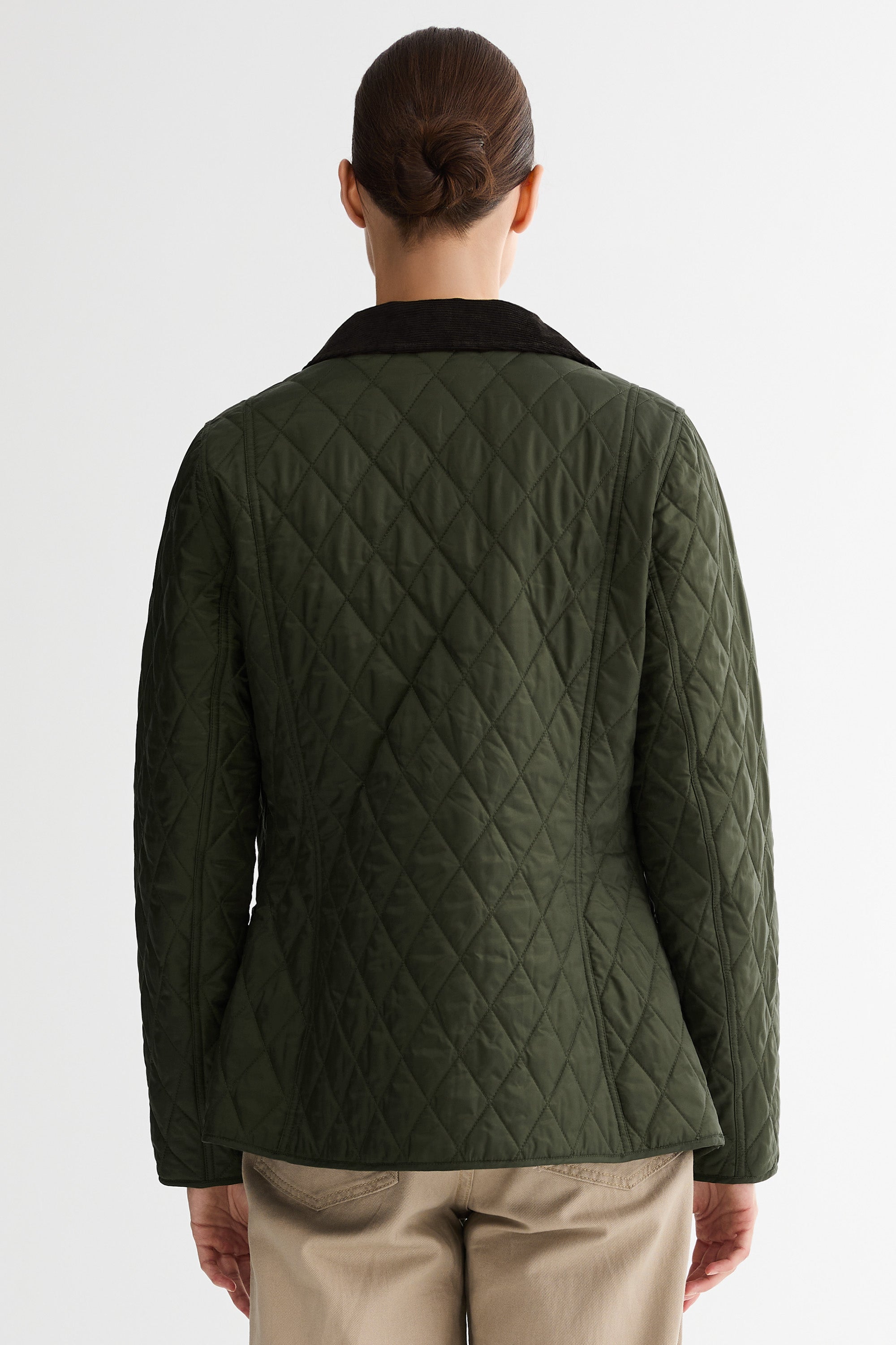 Lightweight Heritage Quilted Jacket #color_green