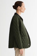 Lightweight Heritage Quilted Jacket #color_green