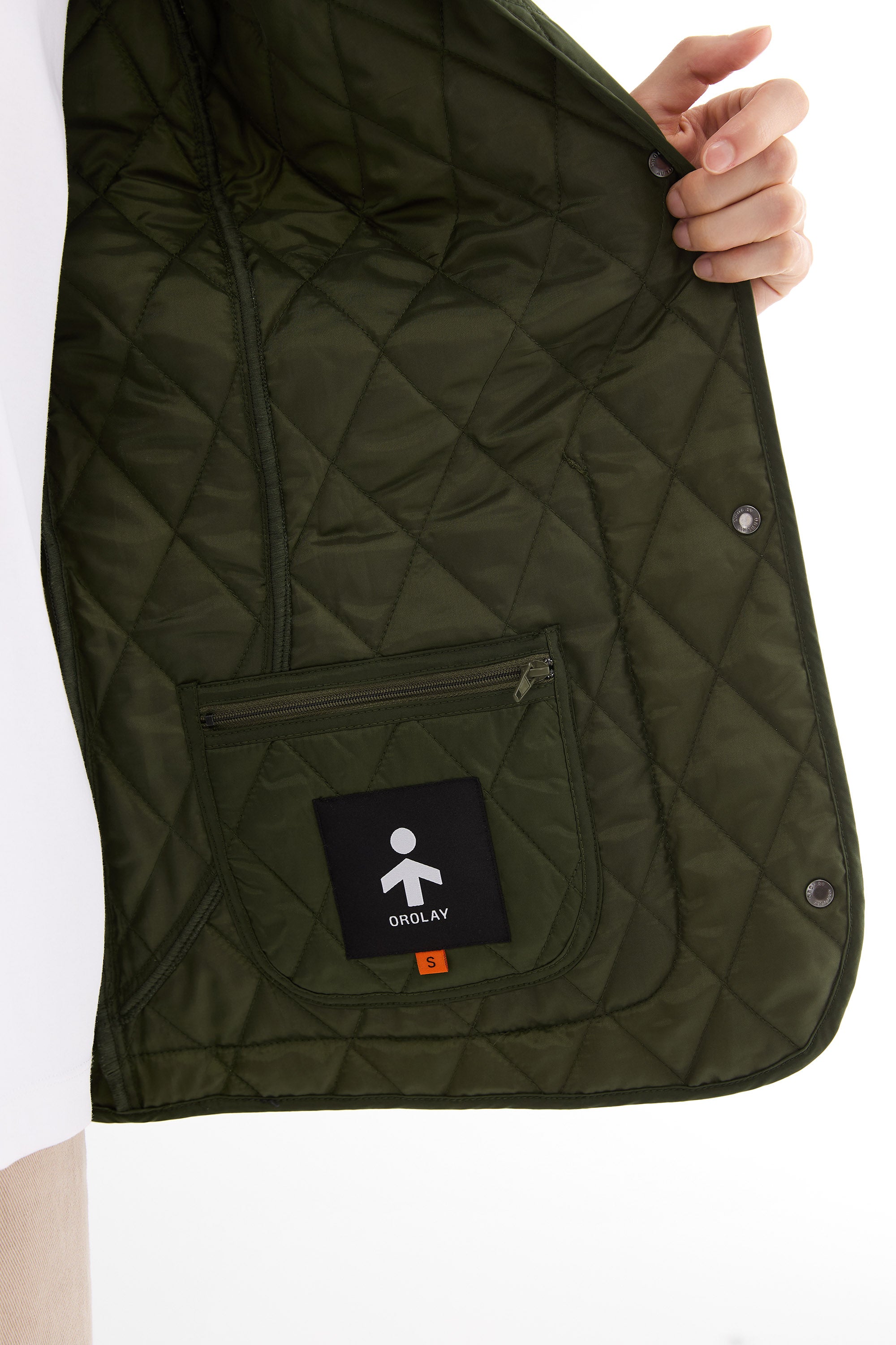 Lightweight Heritage Quilted Jacket #color_green