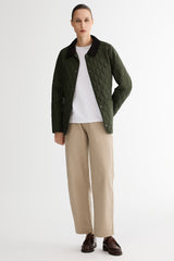 Lightweight Heritage Quilted Jacket #color_green