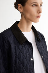 Lightweight Heritage Quilted Jacket #color_navy