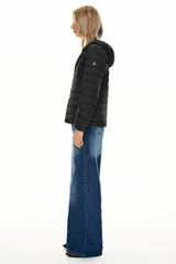 Orolay-Lightweight Packable Down Jacket with Stand Collar-#color_Black