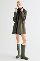 Mid-Length Waterproof Trench Jacket orolay #color_olive