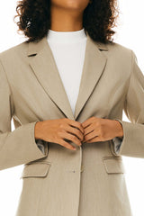 Office Slim Blazer - Orolay, #color_Khaki