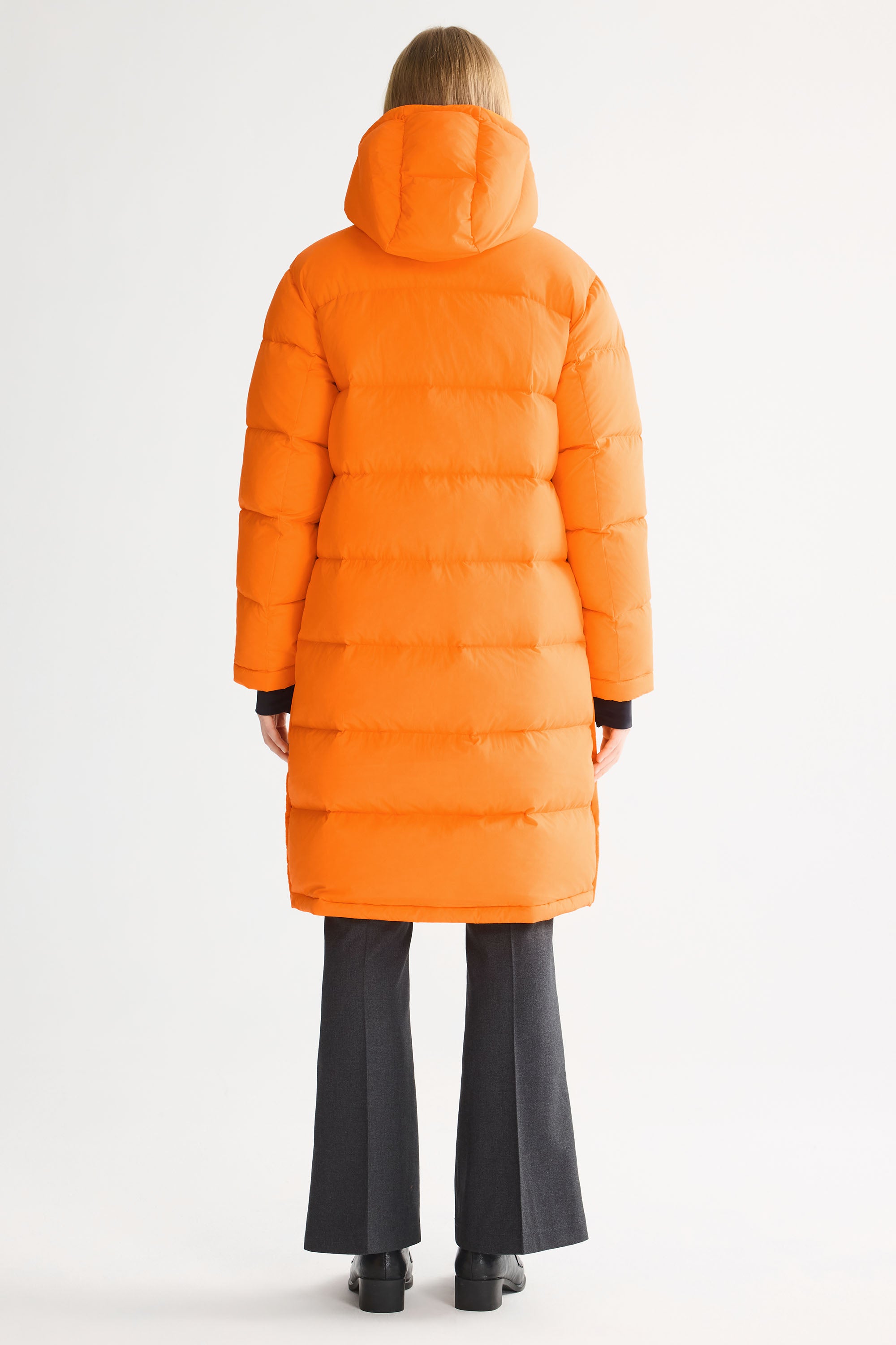Orolay-Aurora Long Detachable Hooded Down Parka-#color_Bright Marigold