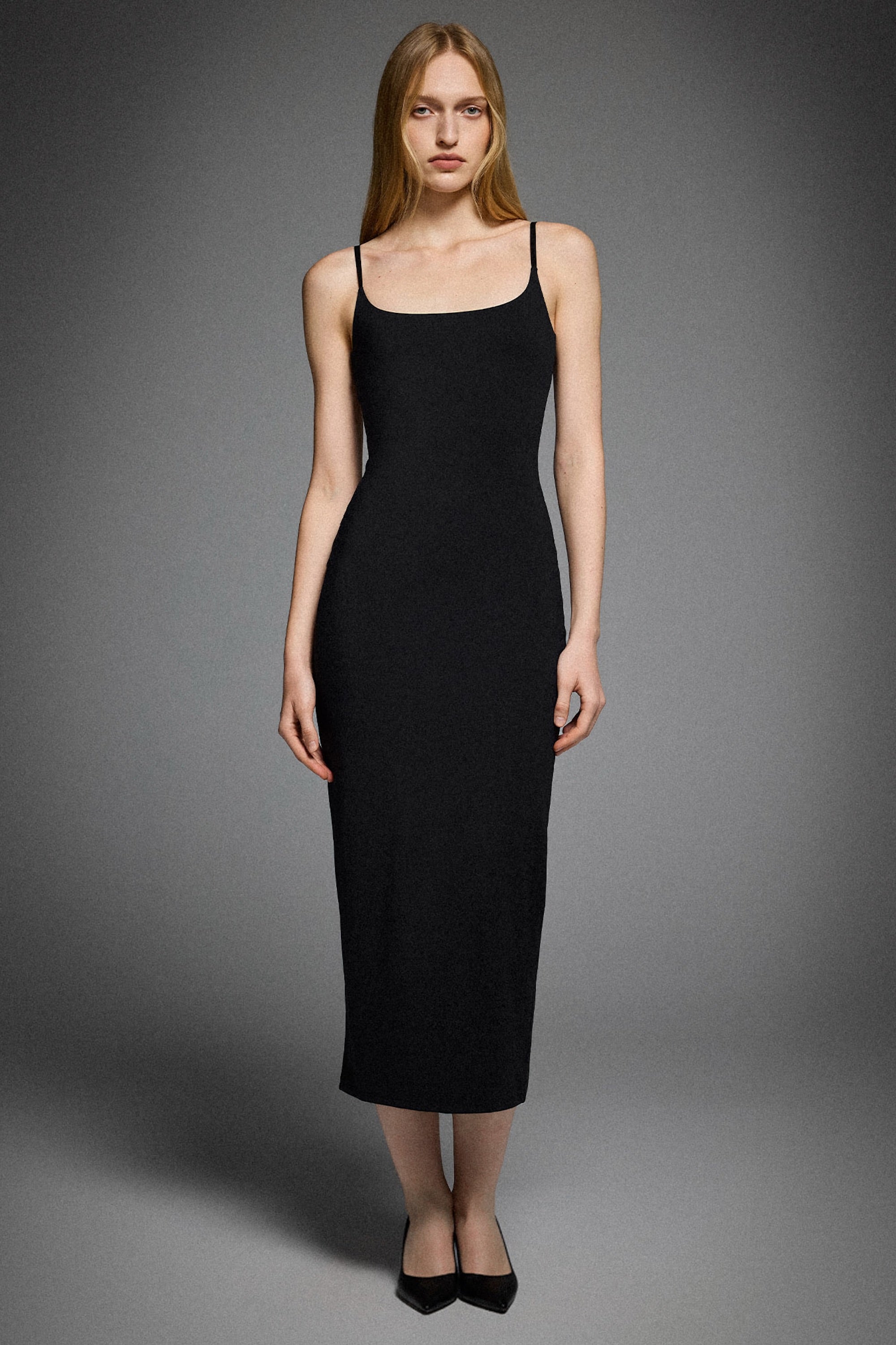 Orolay Original Contour Maxi Cami Dress #color_black