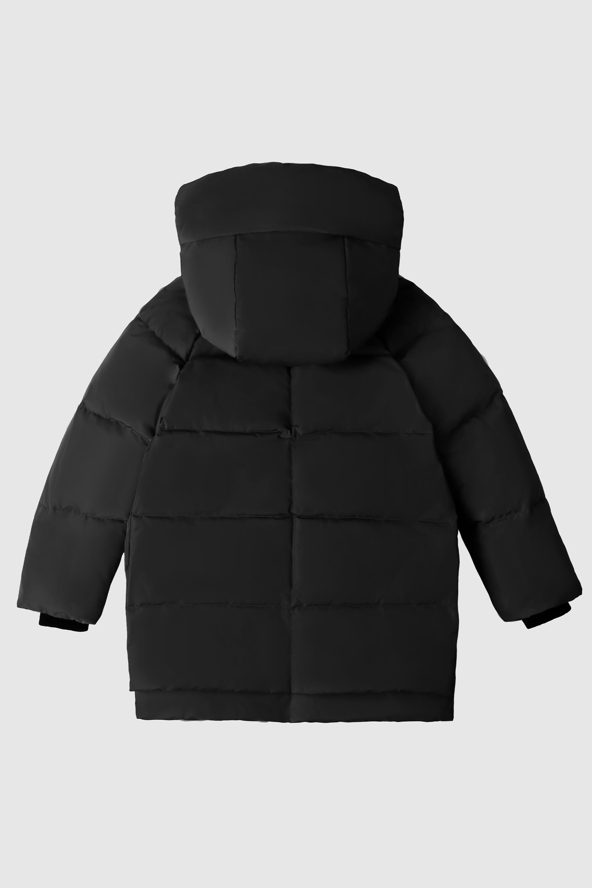 Orolay-092 Classics Kids Thickened Hooded Down Coat-#color_Black