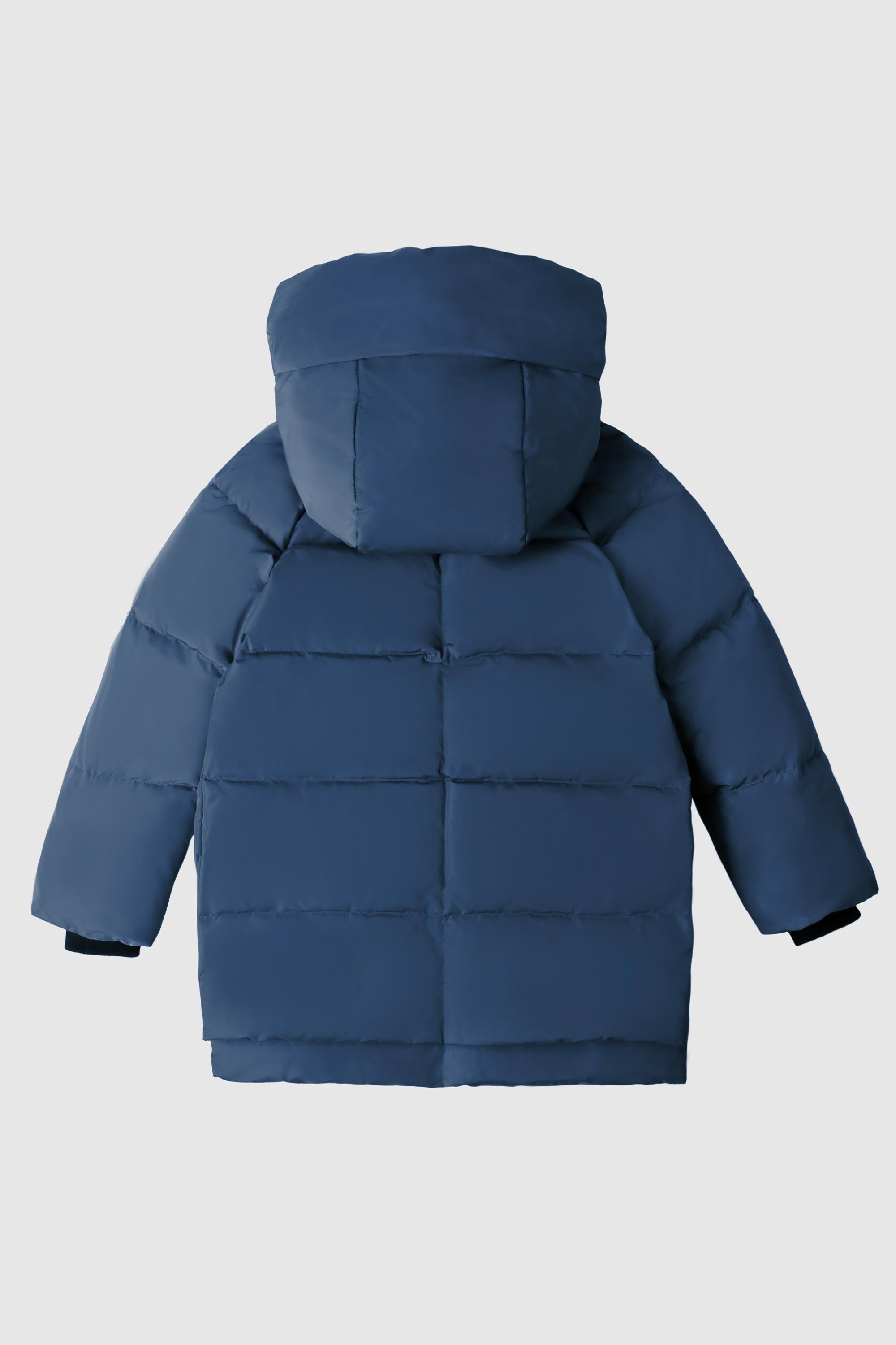 Orolay-092 Classics Kids Thickened Hooded Down Coat-Orolay 092 Classics Kids Thickened Hooded Down Coat #color_Pageant Blue