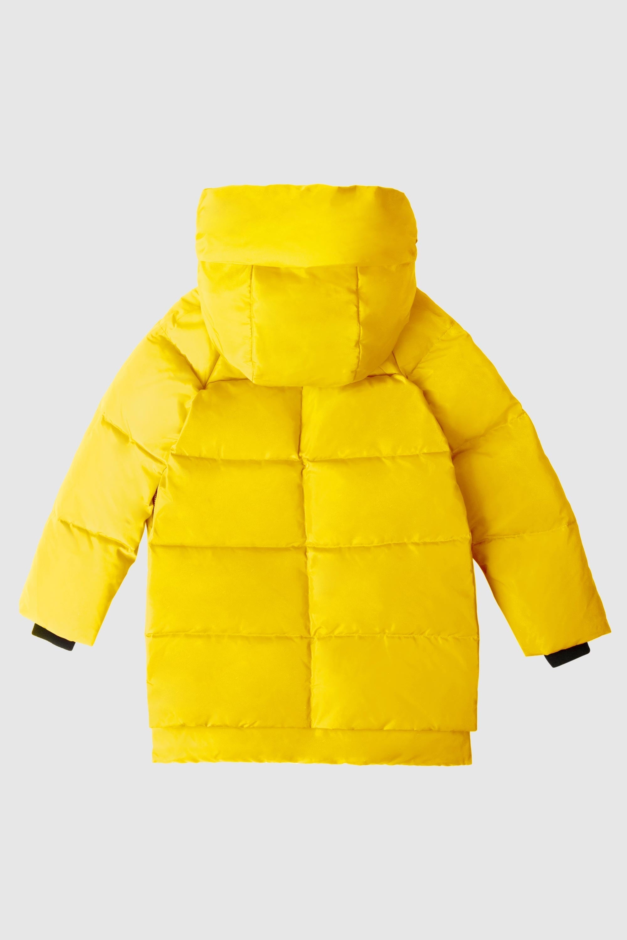 Orolay-092 Classics Kids Thickened Hooded Down Coat-Orolay 092 Classics Kids Thickened Hooded Down Coat #color_Buttercup