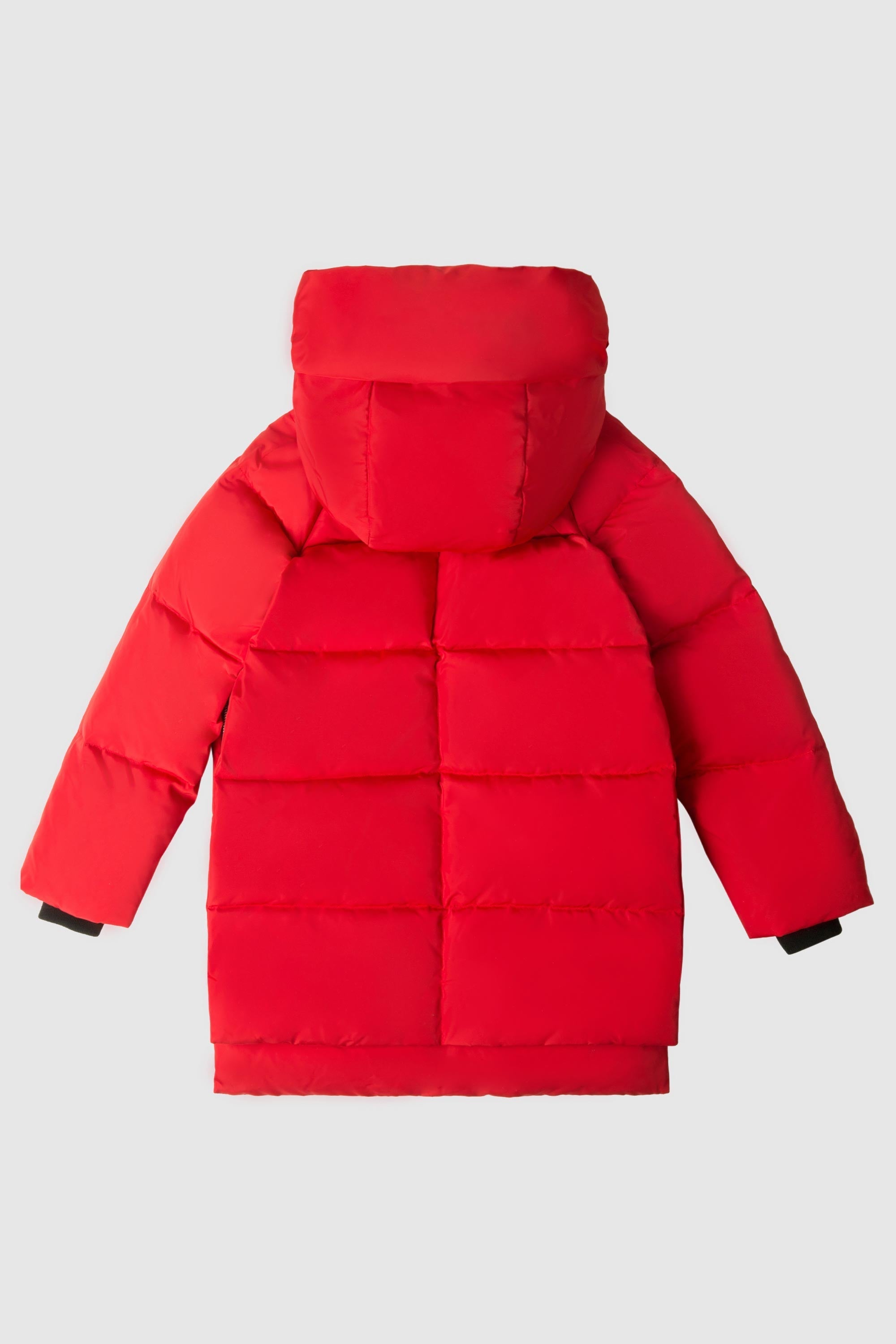 Orolay-092 Classics Kids Thickened Hooded Down Coat-#color_Fiery Red