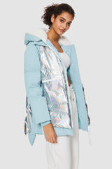 Orolay-092 Colorlay Chrome Down Jacket-#color_Sky Blue