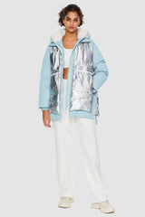 Orolay-092 Colorlay Chrome Down Jacket-#color_Sky Blue