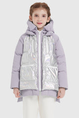 Orolay-092 Colorlay Kids Chrome Puffer-#color_Light Purple