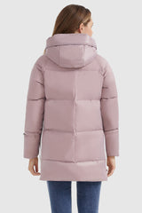 Orolay-092 Colorlay Thickened Down Jacket-#color_Sepia Rose