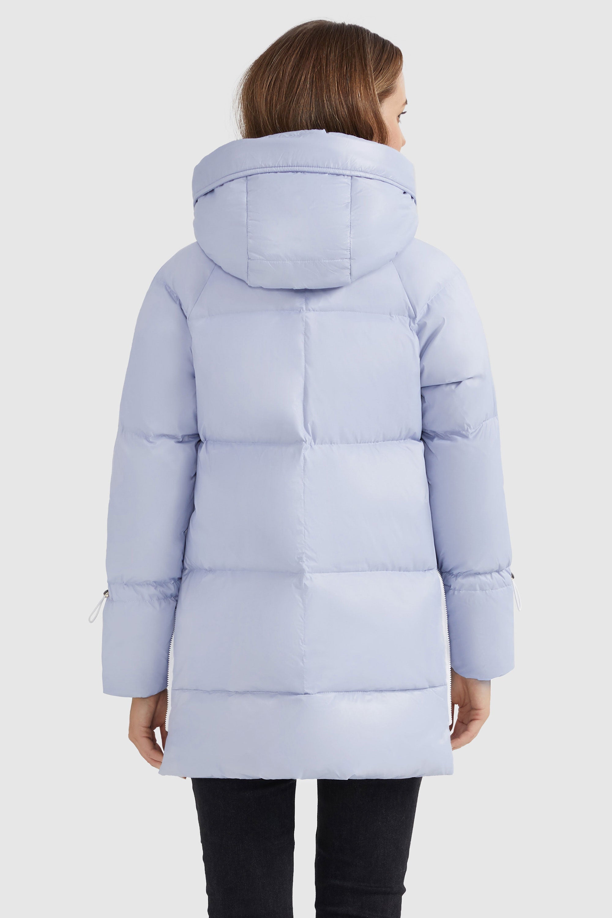 Orolay-092 Colorlay Thickened Down Jacket-#color_Halogen Blue