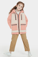 Orolay-092 O-Lab Kids Down Puffer-#color_Seashell Pink