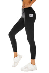 Orolay-7/8 Leggings with Pockets-Image 3 of 7/8 Running Tight with Pockets from Orolay- #color_black