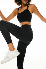 Orolay-7/8 Leggings with Pockets-Image 5 of 7/8 Running Tight with Pockets from Orolay- #color_black