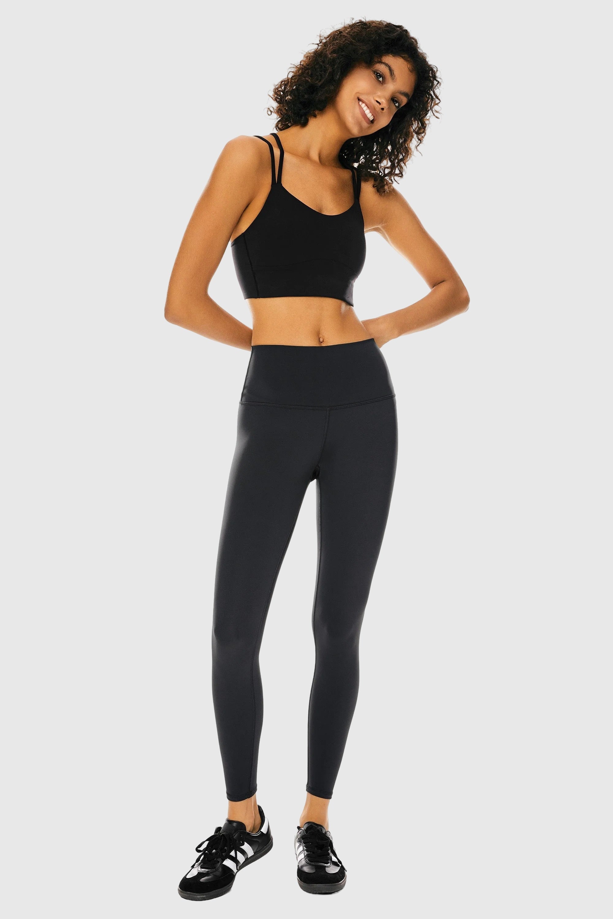 7/8 Workout Yoga Leggings from Orolay - #color_Charcoal