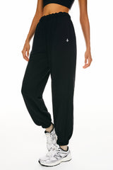 Orolay-Athletic Baggy Sweatpants-Image 2 of Athletic Baggy Sweatpants from Orolay - #Color_black