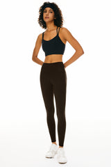 Orolay-Athletic High-Rise Leggings-Image 1 of Athletic High-Rise Leggings 27" from Orolay - #color_Umber