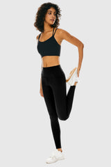 Athletic High-Rise Leggings 27" from Orolay - #color_black