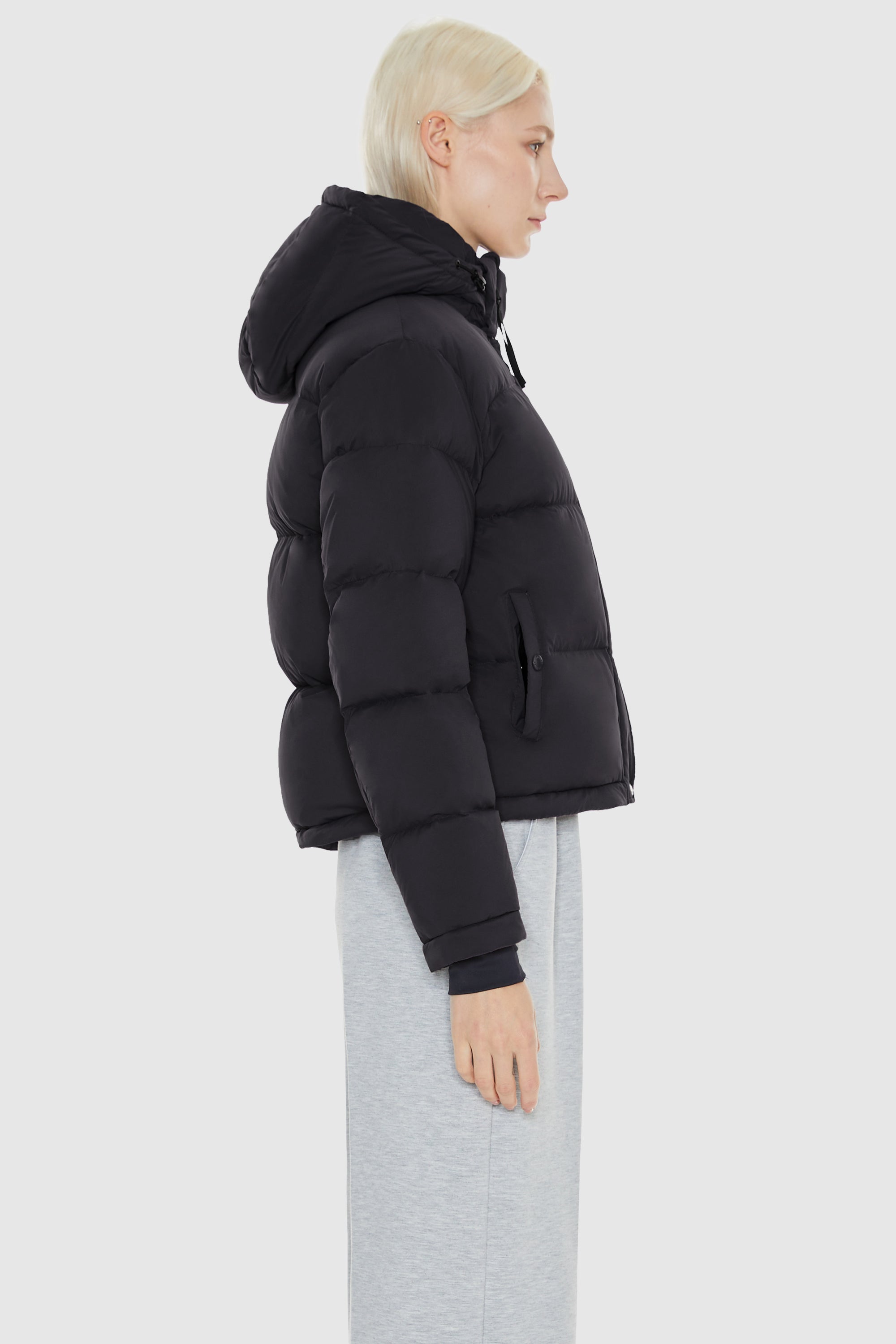 Orolay-Aurora Cropped Thermal Puffer-#color_Black