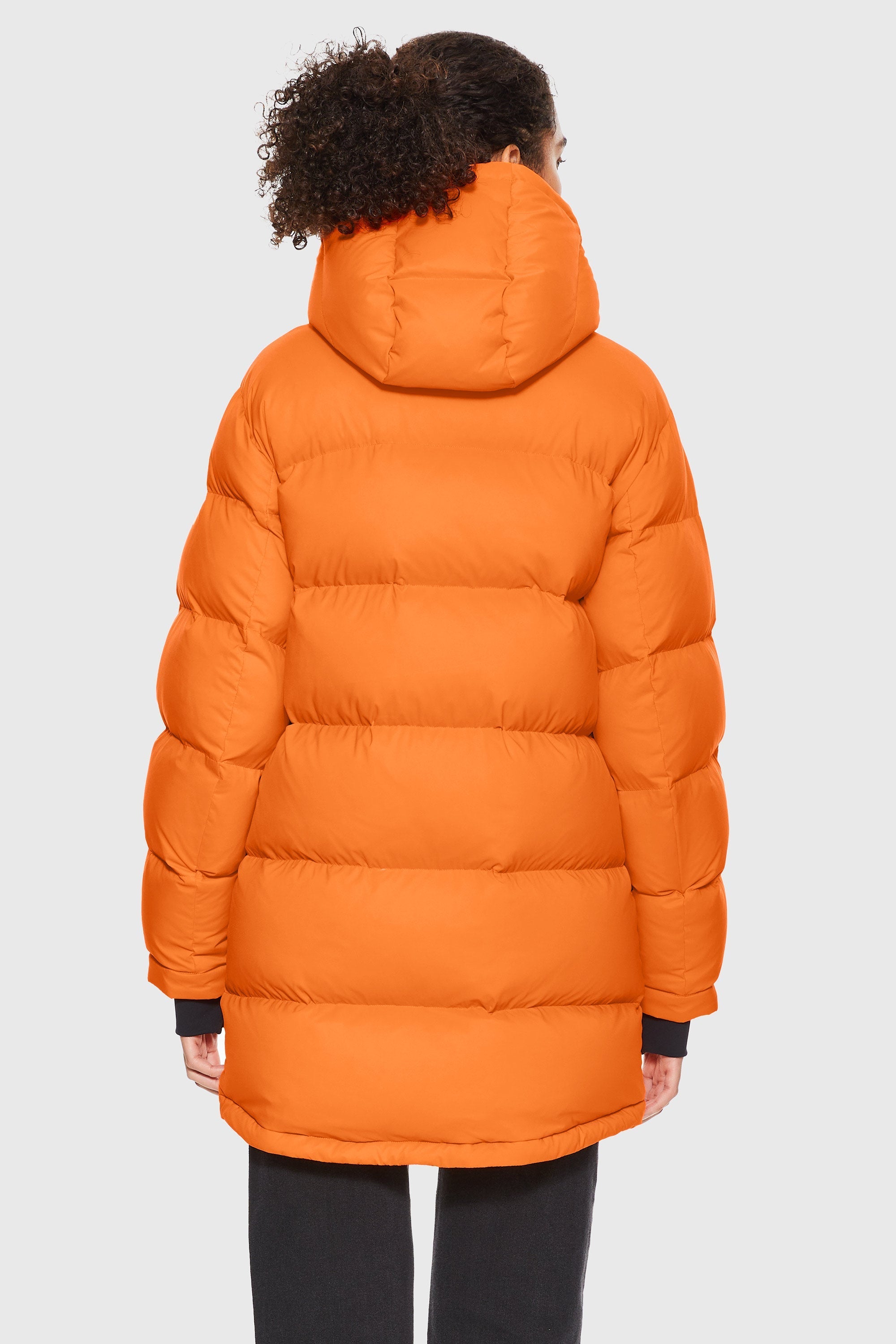 Orolay-Aurora Detachable Hood Down Puffer-#color_Bright Marigold