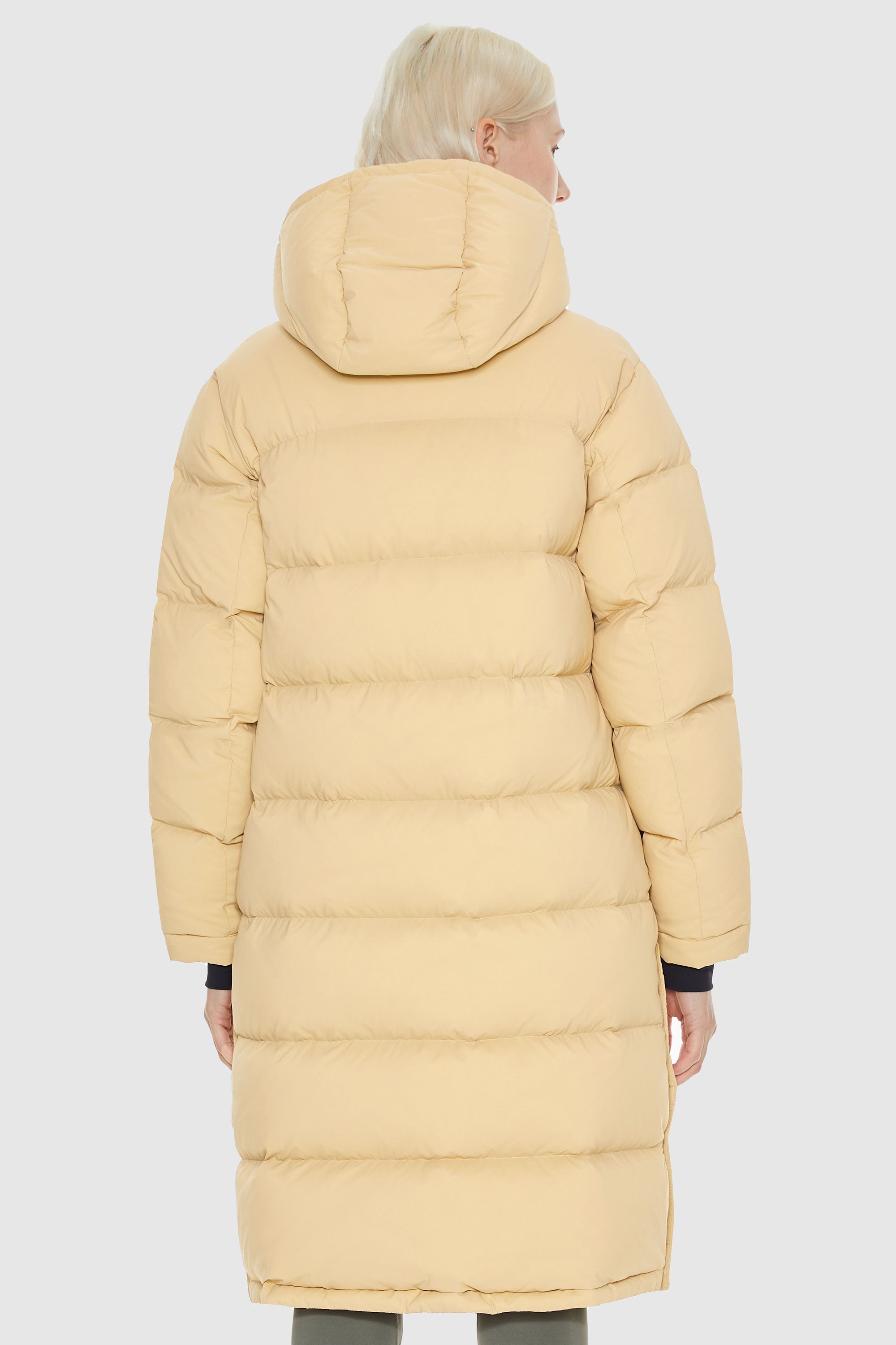 Orolay-Aurora Long Detachable Hooded Down Parka-#color_Summer Melon