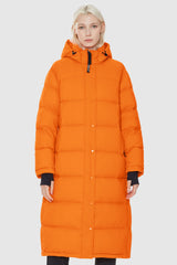 Orolay-Aurora Long Down Parka-#color_Bright Marigold