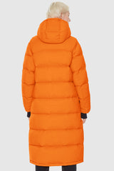 Orolay-Aurora Long Down Parka-#color_Bright Marigold