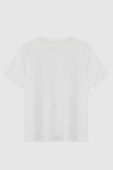 Orolay-Basic Short Sleeve T-Shirt-#color_White